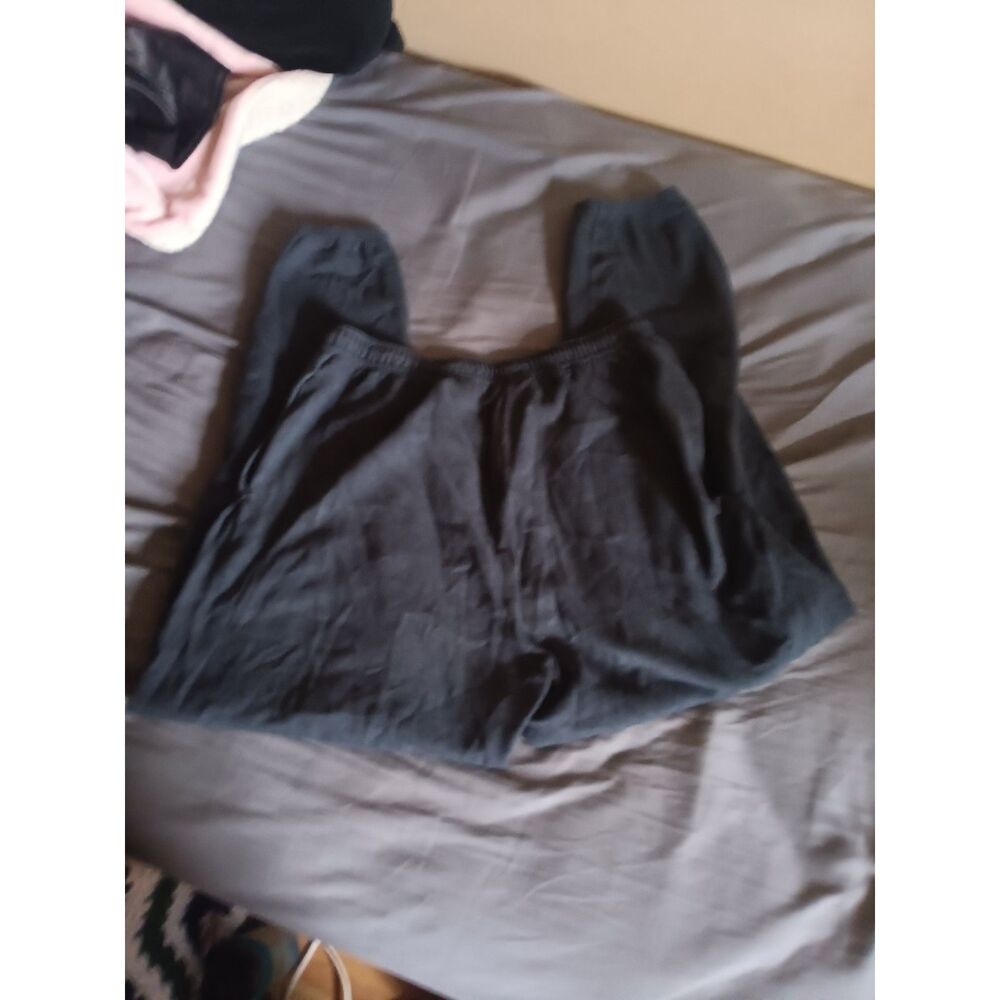 dark grey sweatpants fleece-lined by athletic works